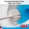 Toilet Brush and Holder Set, Classic Version, Durable, Strong Bristles