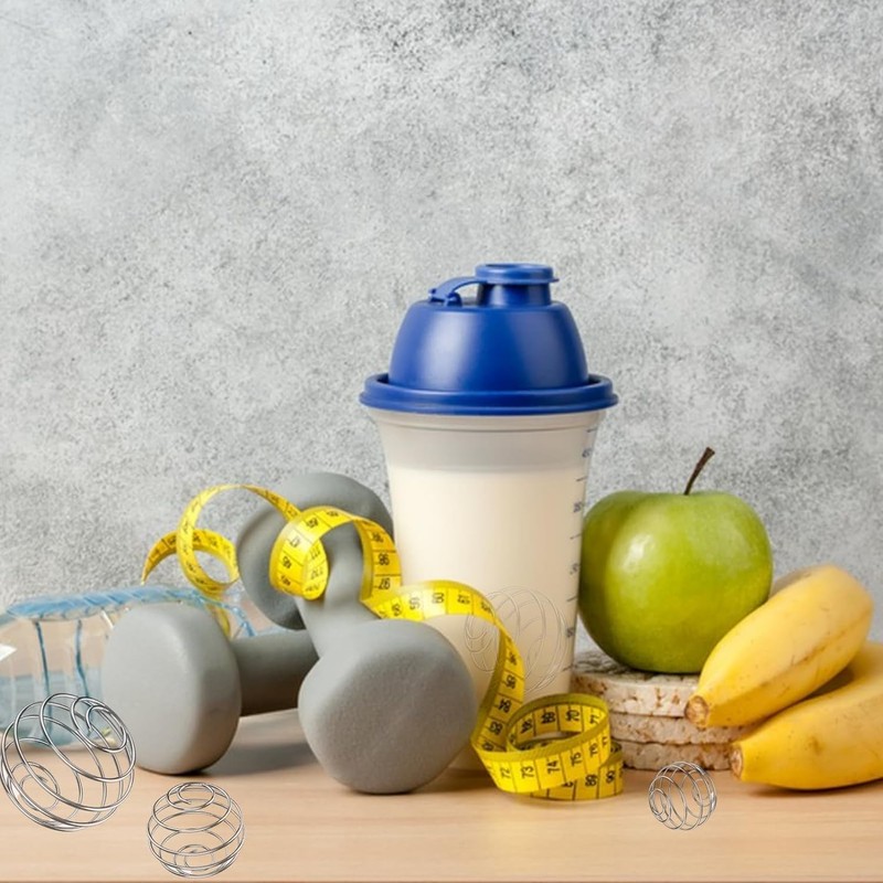 6 Pcs Shaker Balls, 304 Stainless Steel Mixing Balls for