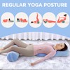 ROYALAY 2 Pcs Yoga Bolster Pillow for Restorative Yoga, Rectangular