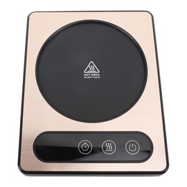 TOPINCN Calentador de Taza de café, Calentador de café Eléctrico de 36 W para Escritorio, Temporizador de 12 H, Calentador de Taza Inteligente, Posavasos con Termostato, (Enchufe de EE.