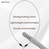 BaYiToo 9.84FT 3mm Stainless Steel Security Cable, Safety Cable Luggage