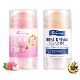 2 PCS Hornhautentferner Creme Hydrating and Anti-Cracking Fußpflege Urea Fußcreme Gegen Hornhaut Foot Cream Stick, Fusscreme Sehr Trockene Füsse,Fusspflege Feuchtigkeitsspendende & Rissfreie