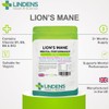 Lindens - Lion’s Mane - 4000mg - 180 Tablets |