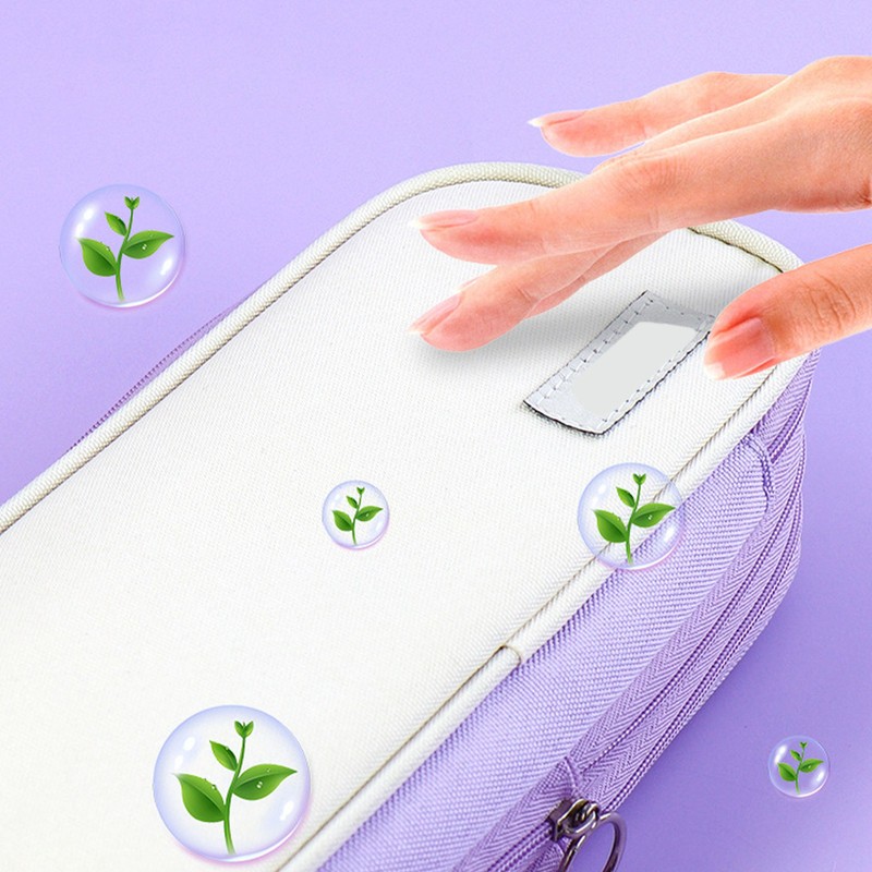 Expandable Pencil Case Multipurpose Expand Zipper Bag Organizer Pouch for