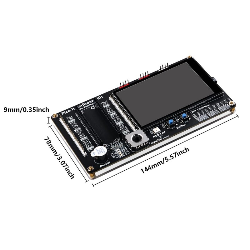 GeeekPi Raspberry Pi Pico/Pico W GPIO Extension Breakout Module Kit,Raspberry