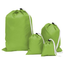 ZOLLNER Set of 4 Packing Bags for Suitcases, Backpacks, Travel Bags and Much More, Green
