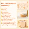 24 Pairs Soft Foam Nose Pads Cushion Self Adhesive Nose