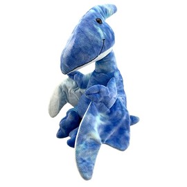 Plush Gear Terry The Pterodactyl Stuffed Animal 16 Inch - Blue Fancy Stylish Comfortable & Huggable Buddy Bear Plushie Cute Soft Toy, Adorable Gift for Kids