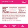 Think! High Protein Crispy Squares Chocolate Crunch Treat (10 Pack)