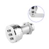 2pcs 30mm/1.18in 3-Digit Mechanical Code Password Lock for Cabinet Wardrobe