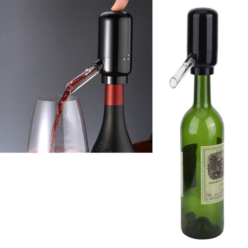 Electric Wine Pourer Fast Intelligent Wine Aerator Decanter Dispenser for