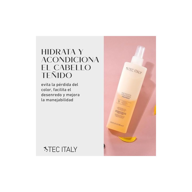 TEC ITALY Due Faccetta Tratamiento Hidratante para Cabello Teñido 300