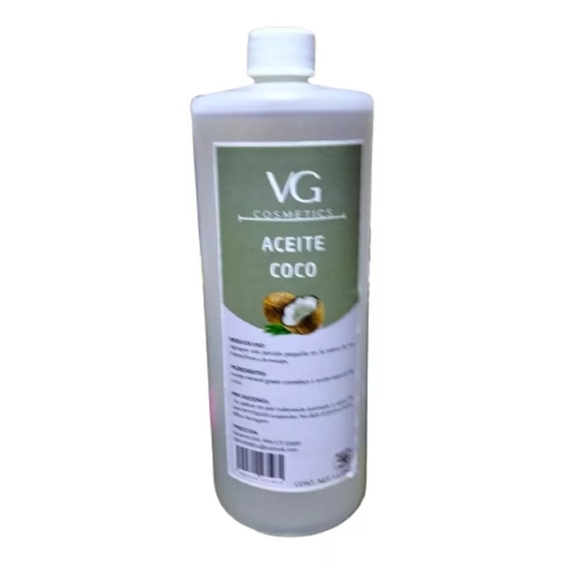 VGCOSMETICS Aceite Masajes Coco Corporal Spa Profesional 1 Litro