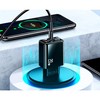 P4Y US-CC133 T40 Mains Charger 1xUSB-C+1xUSB with LED Display Quick