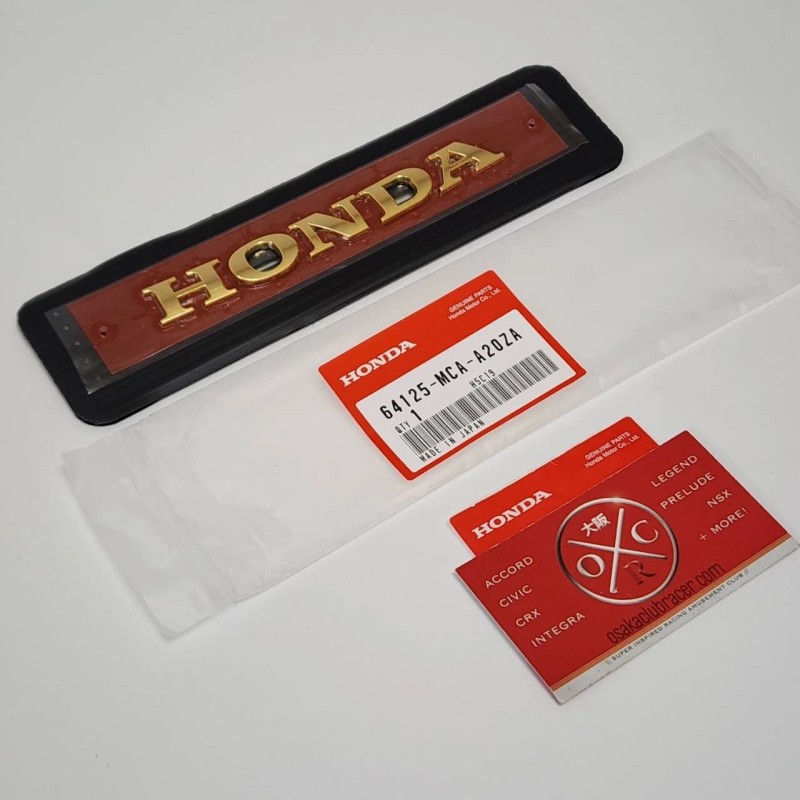 Honda Genuine OEM 2001-2004 Honda Goldwing Front Emblem 01-04 64125-MCA-A20Z