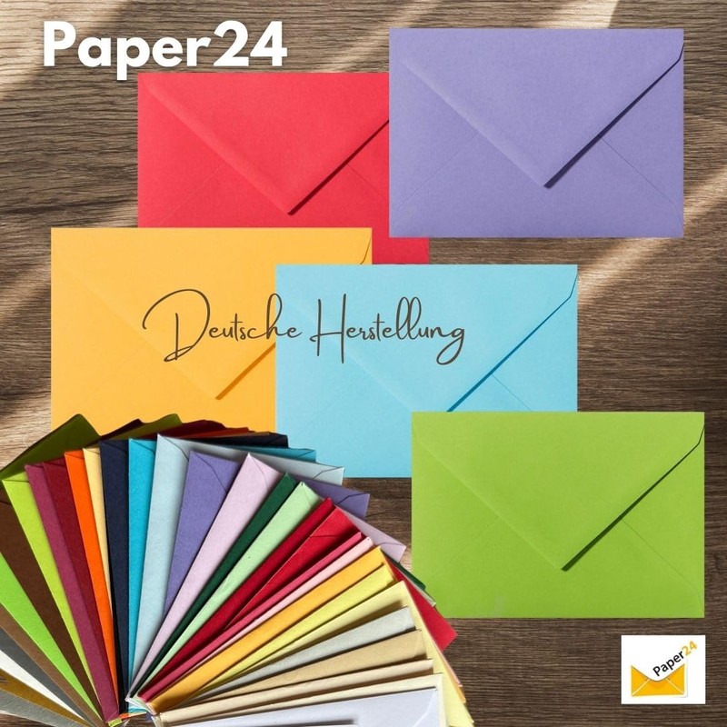 25 quality Envelopes B6 125 x 176 mm: 01 Soft