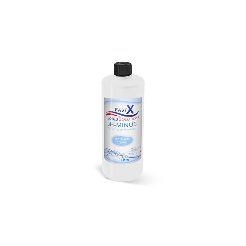 pH Minus Regulator Liquid, 1 Litre Bottle - Efficient pH