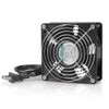 SOTOP IP55 Waterproof Metal Blades Axial Fan, 115V AC 120mm