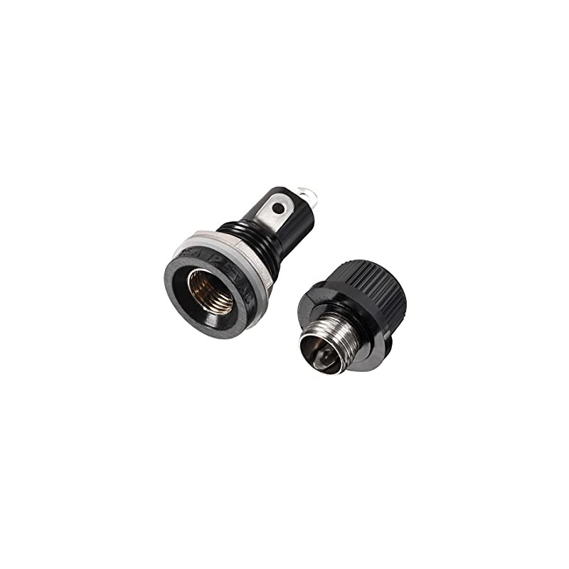 sourcing map 12 mm Thread Screw Cap Panel Mounted 5