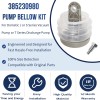 Unbranded For Dometic SeaLand 385230980 Pump Bellows Kit S, J,