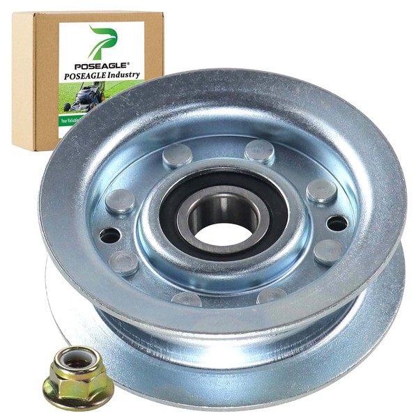 POSEAGLE GY22172 Idler Pulley Replaces John Deere GY22172 Idler Pulley John Deere Flat Idler Pulley - GY22172, GY20067 Idler Pulley GY20067, GY 22172