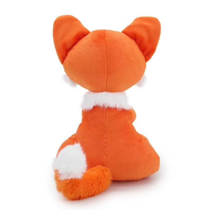 JamieCare Plush Fox Stuffed Animal, Orange, 10 Inch