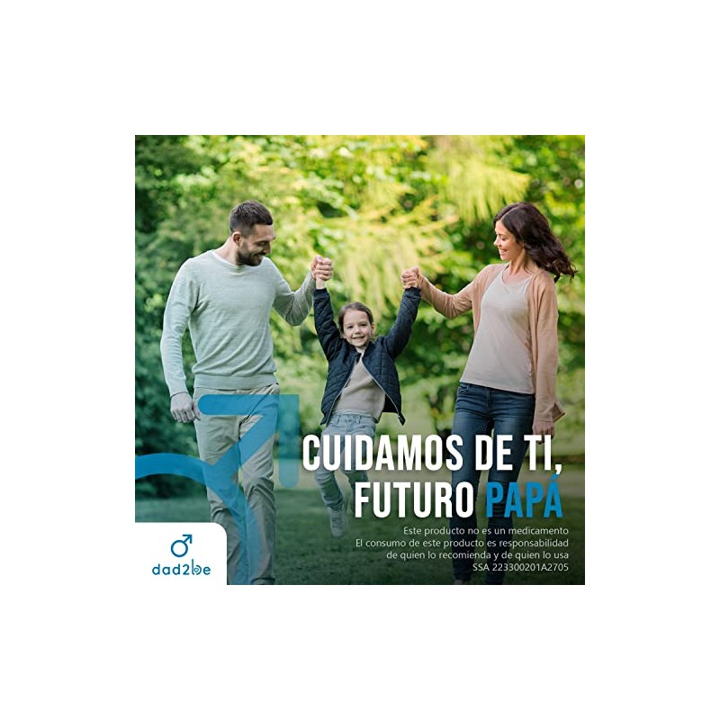 dad2be- Suplemento Alimenticio para hombres que estn buscando un proceso
