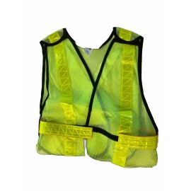 North Mesh High Visibility Safety Vest, Neon Green , NORTH TV51RSTONT