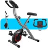 Lightweight Exercise Bike Portable Stationary Bikes for Small Space, Foldable