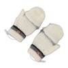 Electric USB Heated Gloves Double Side Heating Keep Warm Fingerless