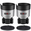 SEVEN SPARTA 2 Pack Car Cup Holder Expander Organizer Adjustable