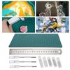 Carving Hobby Knife Kit Cutting Mat Handle Blades Ruler Art