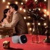 Velvet Ring Box, Mini Engagement Ring box with Detachable Lid,