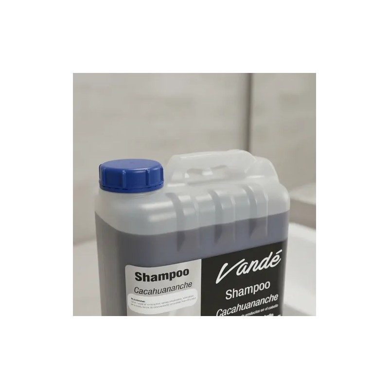 Shampoo De Cacahuananche Fortalece Y Nutre El Cabello 20 Lts