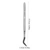 Gatuida 2Pcs Stainless Steel Lash Tweezers for Eyelash Application and