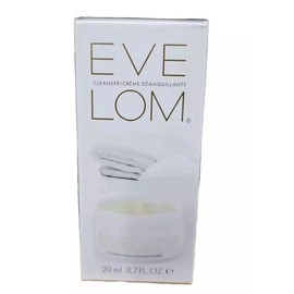 Eve Lom Cleanser Cream Face Cleanser 0.7 Oz/20 ML Travel Size Jar & Cloth NIB