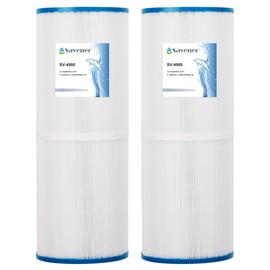 Savener PRB50-In Spa Filter Cartridge Compatible with Unicel C-4950 50Sq.ft Guardian 413-212-02 Filbur Fc-2390 03Fil1600 Darlly 40506 17-2380 Hot Tub Filter Replacements,2 Pack