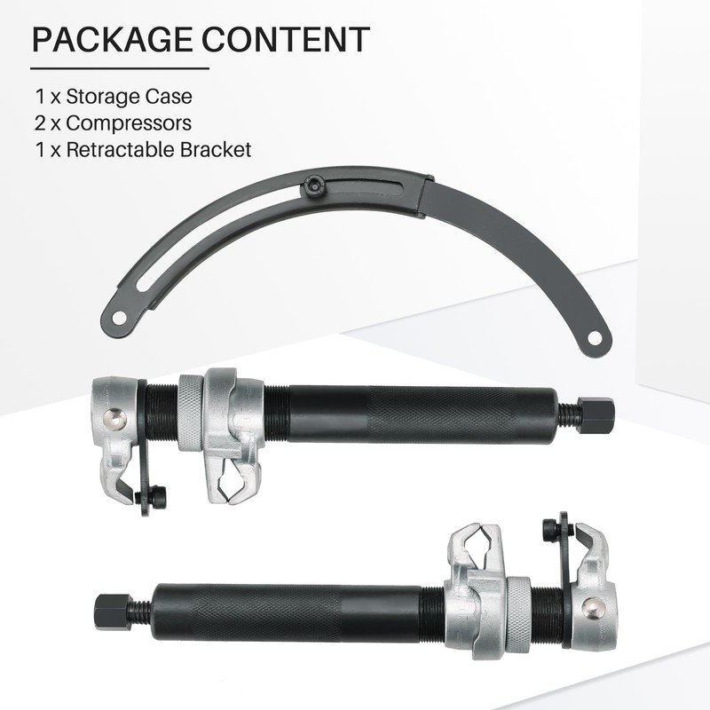 Acymner Coil Spring Compressor Tool | Heavy Duty Build, Ultra-Rugged