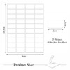 1000 Blank Stickers, Label Stickers, Writable Stickers, Item Marking Stickers,