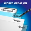 EXPO Wet Erase Markers, Semi-Permanent Overhead Transparency Markers, Black, Ultra