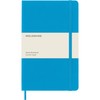 Moleskine Classic Notebook, Large, Ruled, Cerulean Blue, Hard Cover (5