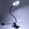 Clip Desk Lamp USB LED Table Clamp Lamp Light for