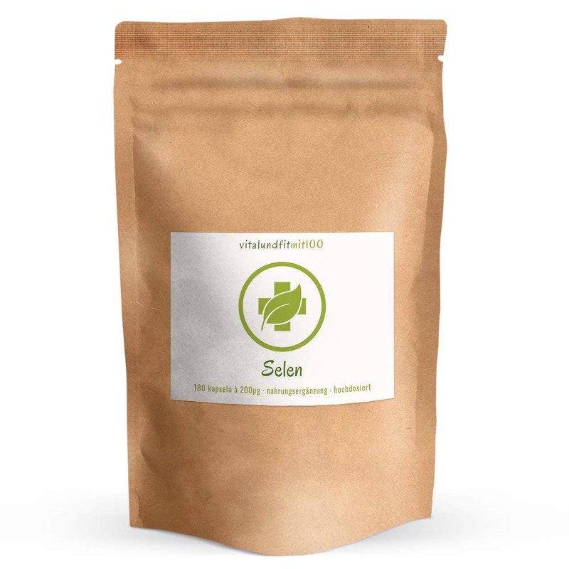 Selenium Tabs - 180 Vegan Tablets of 200 μg -