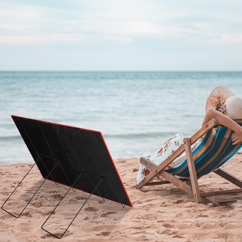 KishYa 2 Pack Solar Panel Stand, Folding Solar Panel Stand,