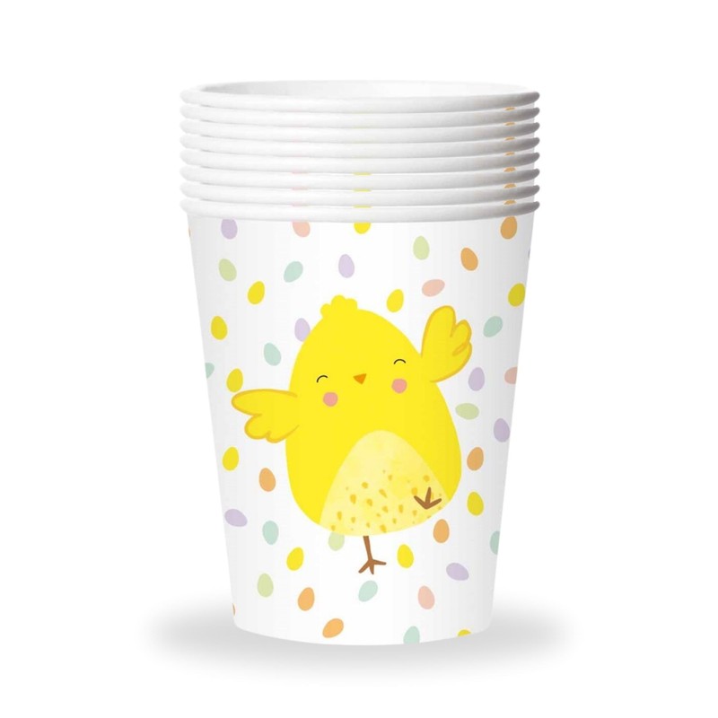 AKH® Easter Paper Cups | Pack of 16 | 9oz