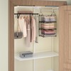 BUKFEN 3 Tier Hanging Closet Organizer, Wall Mounted Wire Storage