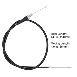 YGQ 50 Inch Mini Bike Throttle Cable for Predator 212 Coleman CT200U Baja MB165 MB200 196cc 5.5hp 200cc 6.5hp Heat Warrior MOTOVOX MBX10 MBX11 GX160 GX200 Pit Dirt Bike Parts