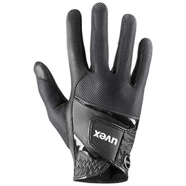 uvex Sumair - Flexible Riding Gloves for Men and Women - Durable - Optimal Ventilation - Black - 8