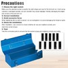 RULLINE 10pcs Flare Nut Socket Set, 10-Piece Kit for Automotive