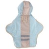 Dog Raincoat Waterproof Adjustable Lightweight Pet Rain Jacket with Safety